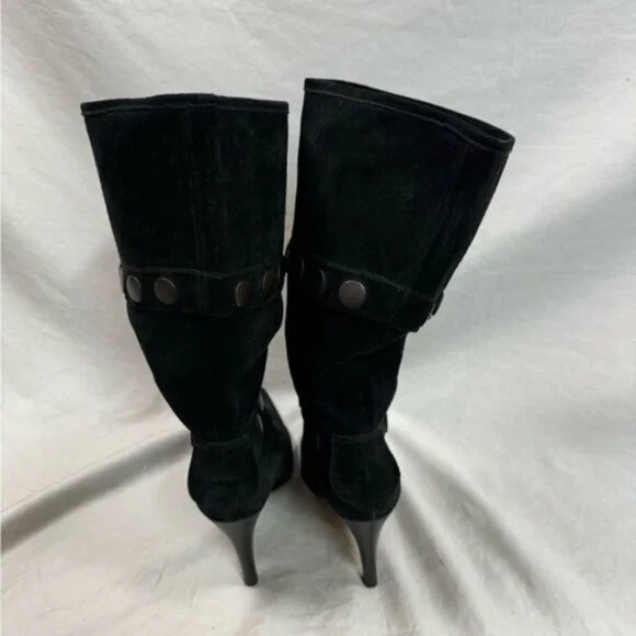 Pedro Garcia Suede Boot Black - Picture 2 of 6